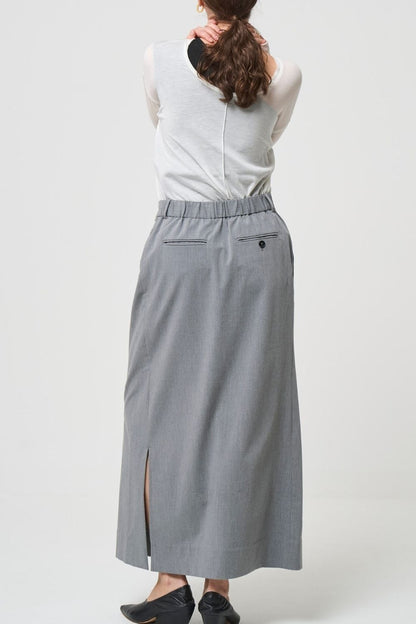 Odd Long Skirt - GRAY