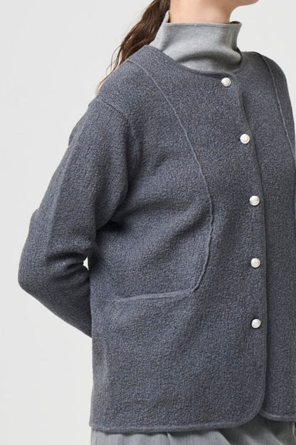 Relax Silk Jacket - GRAY