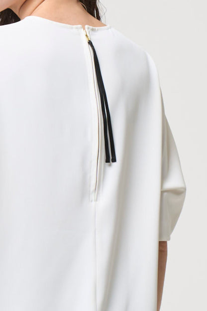 Short Sleeves TOPS - WHITE