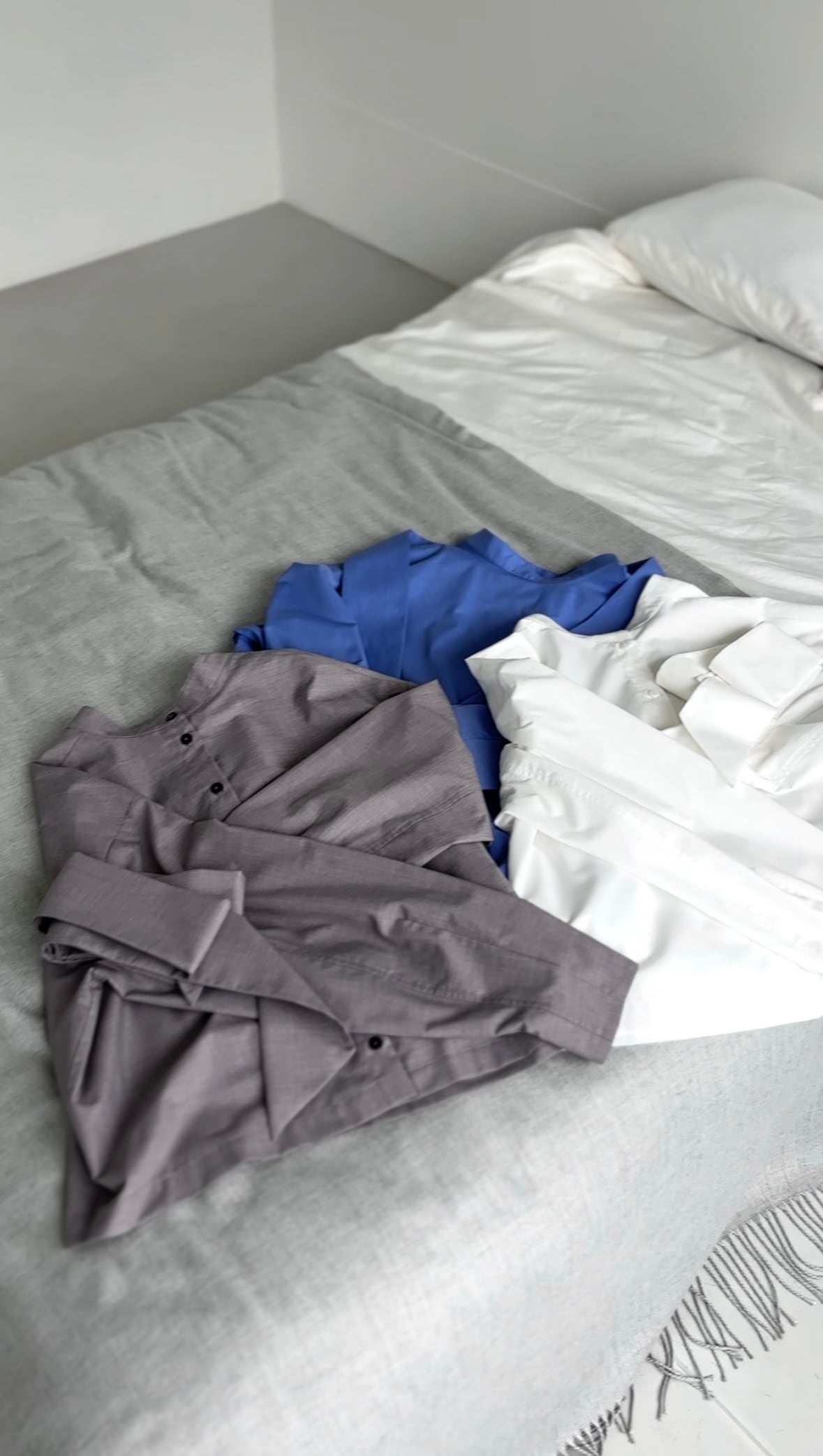 Ribbon Blouse - BLUE