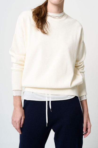 Smooth Island Knit - WHITE