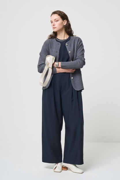 Relax Silk Jacket - GRAY