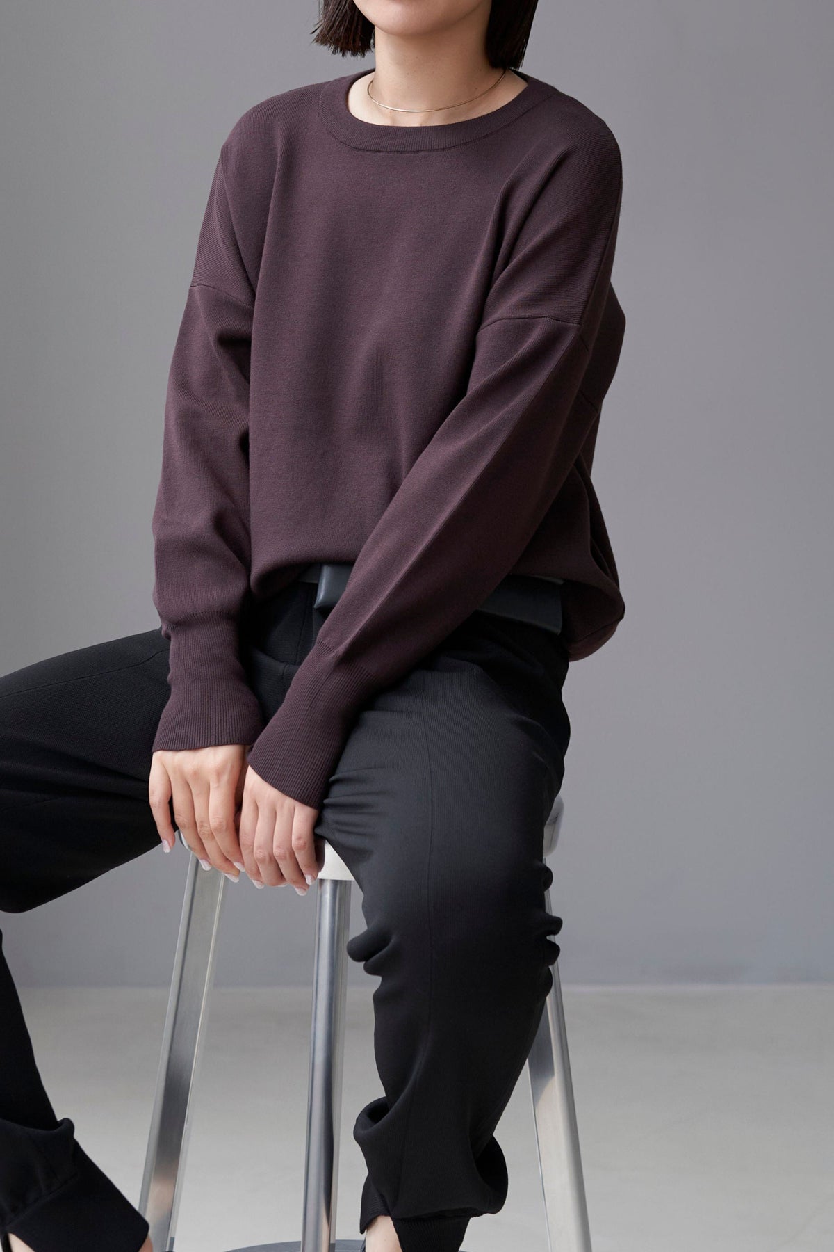 Smooth Island Knit - BROWN