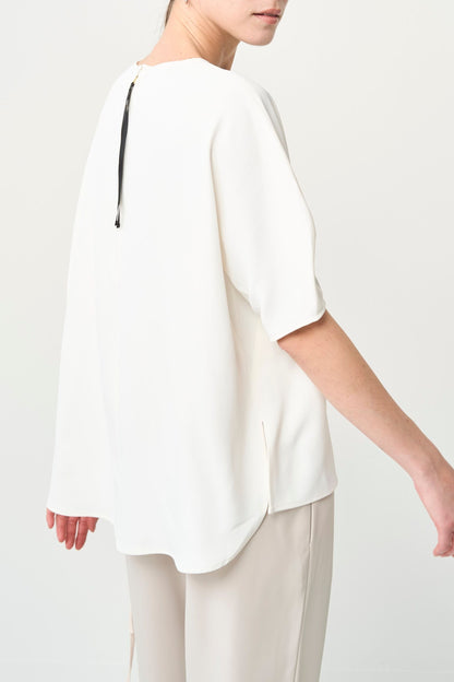 Short Sleeves TOPS - WHITE
