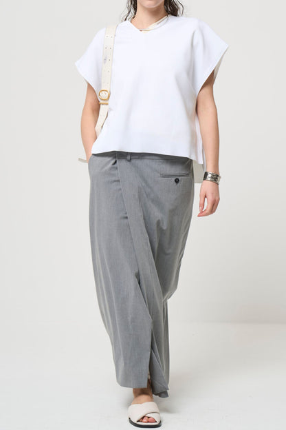Odd Long Skirt - GRAY
