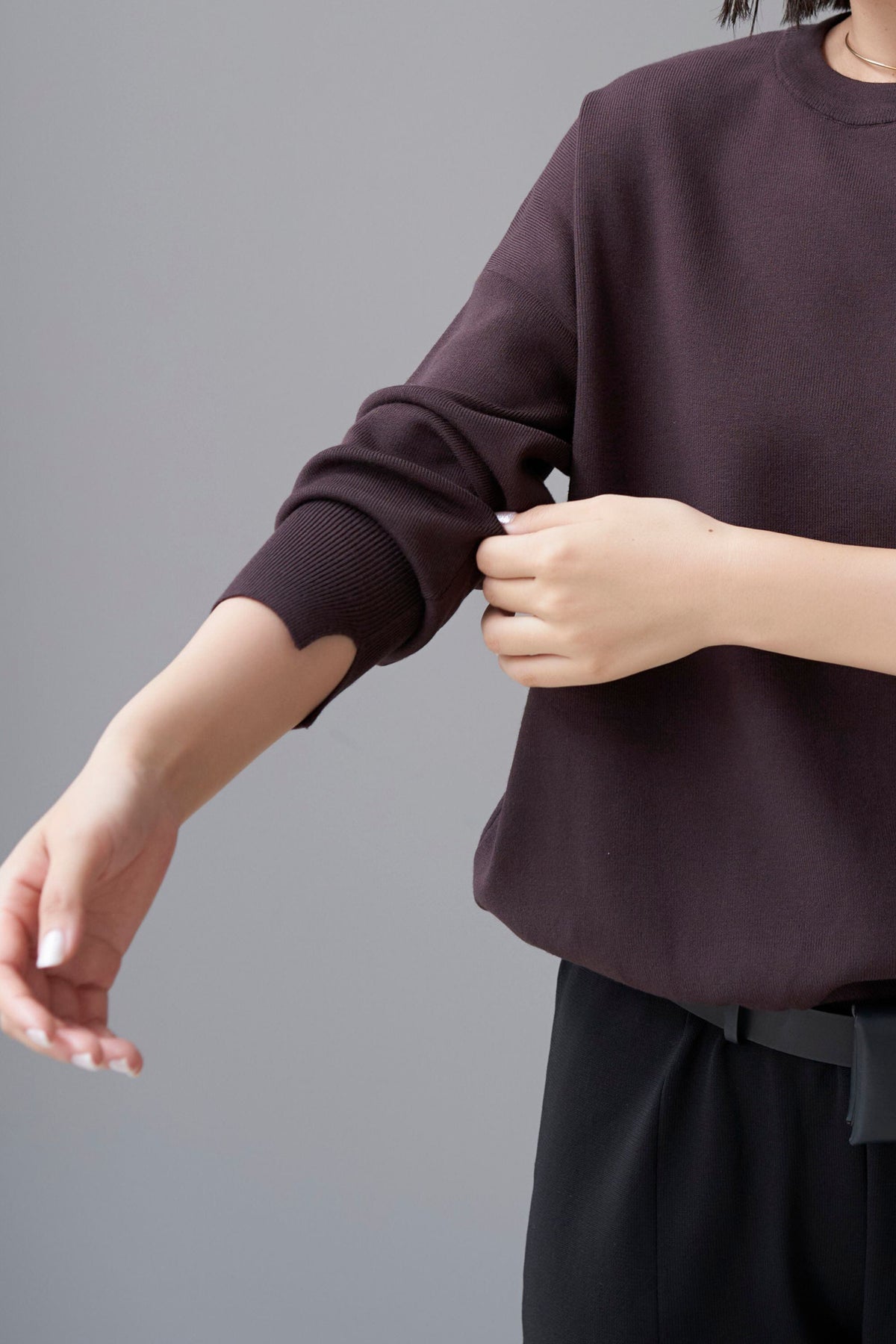 Smooth Island Knit - BROWN