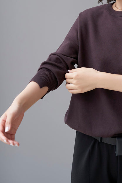 Smooth Island Knit - BROWN