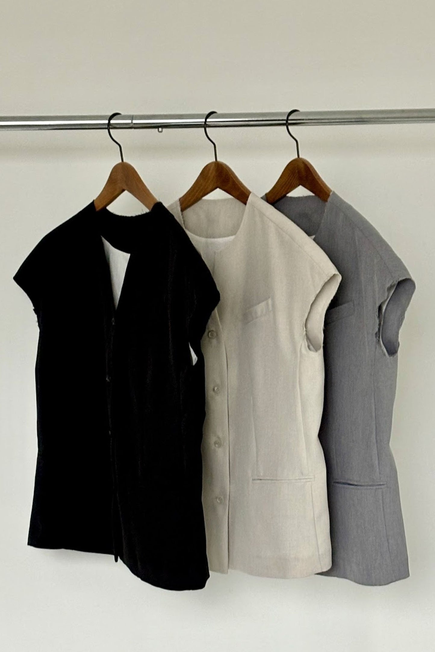 Short Sleeves Shirts Jacket - GRAY