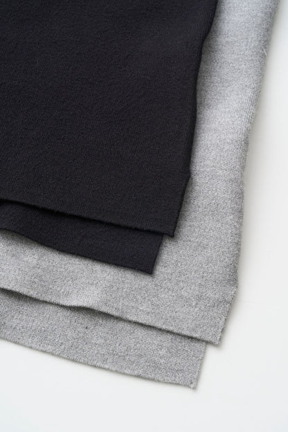 Bottle neck Knit - GRAY