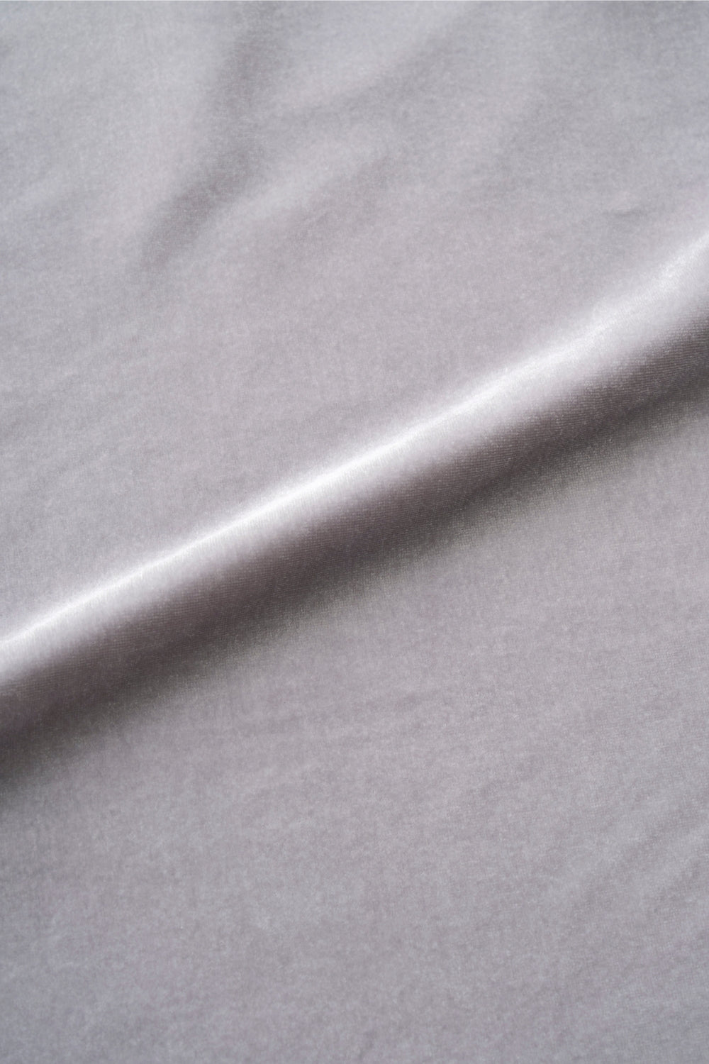 Dry Velour Boxy Tee - ICY SILVER