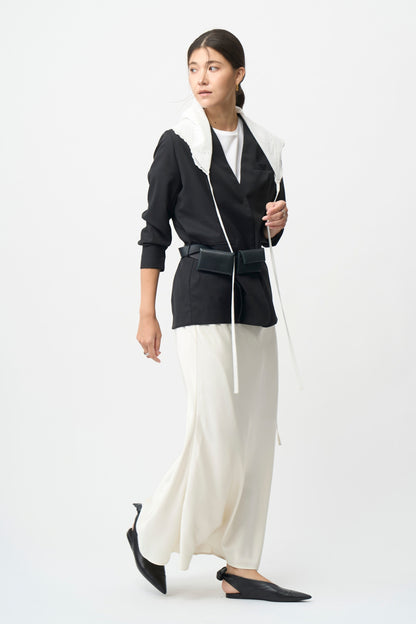 Mood Jacket No-Collar - BLACK