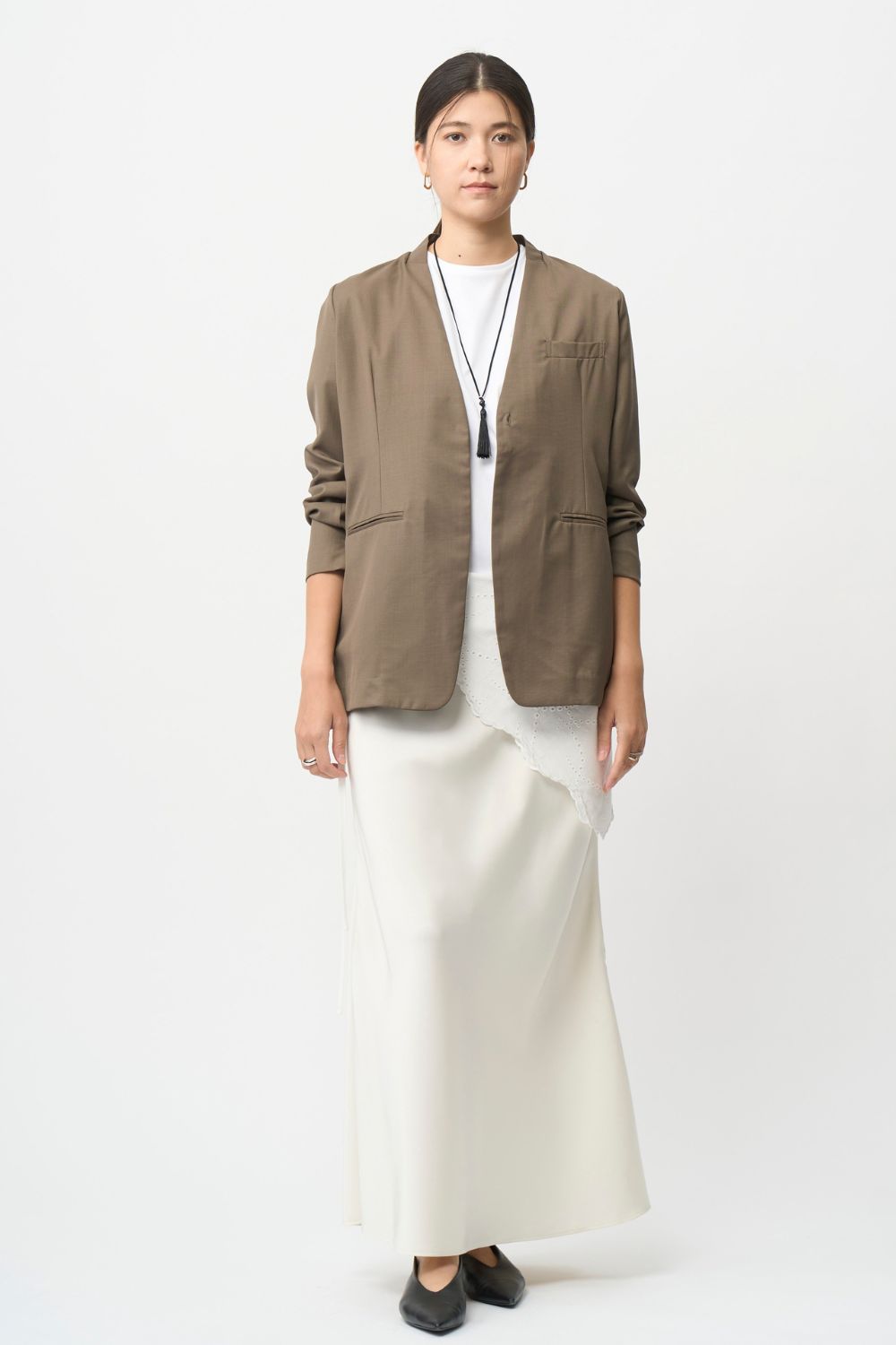 Mood Jacket / No-Collar - Olive