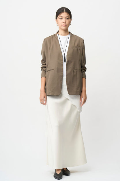 Mood Jacket / No-Collar - Olive