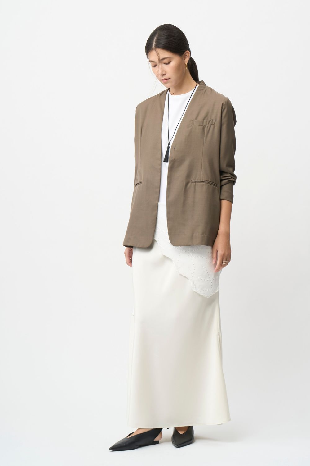 Mood Jacket / No-Collar - Olive