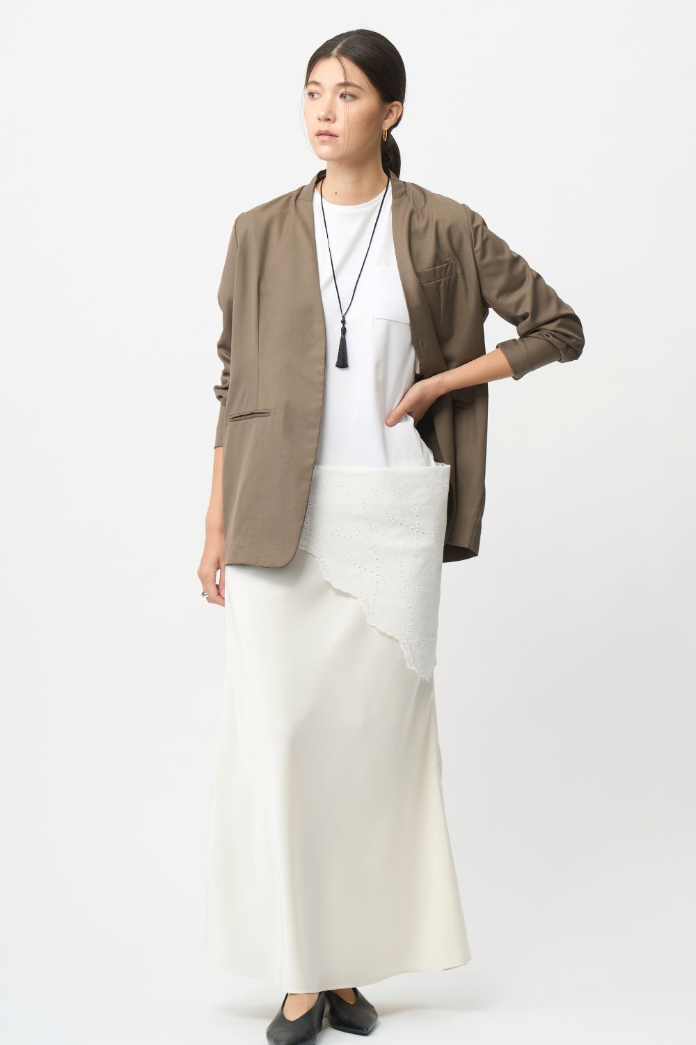 Mood Jacket / No-Collar - Olive