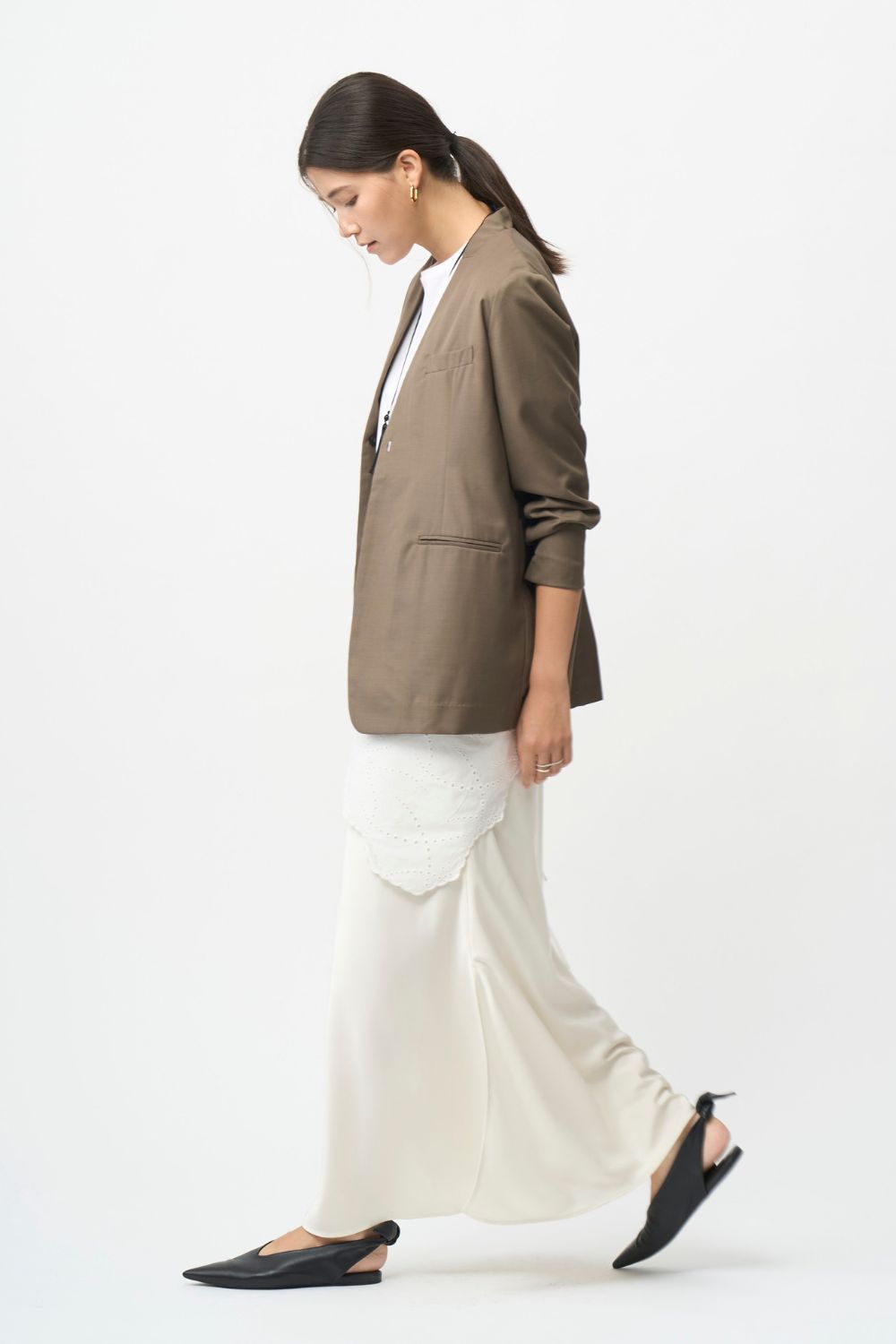 Mood Jacket / No-Collar - Olive