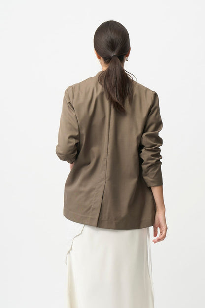 Mood Jacket / No-Collar - Olive