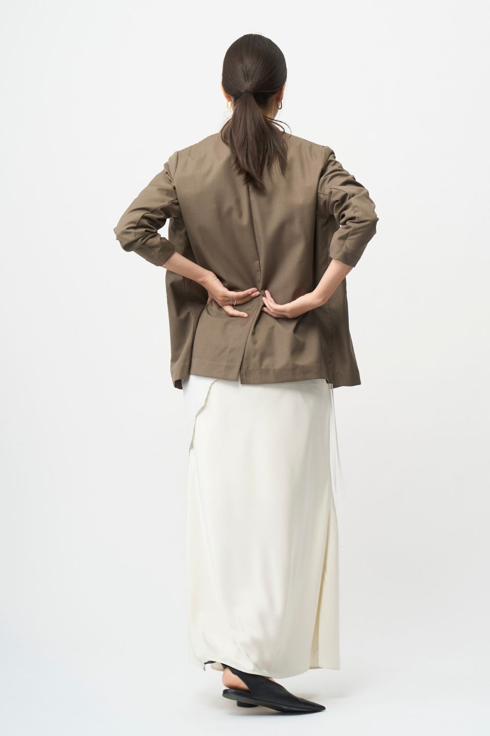 Mood Jacket / No-Collar - Olive