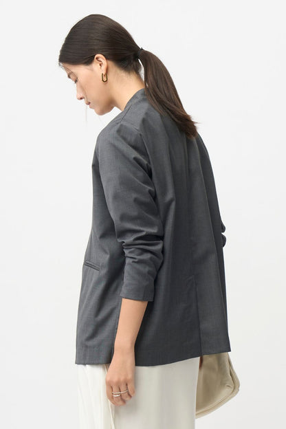Mood Jacket No-Collar - GRAY