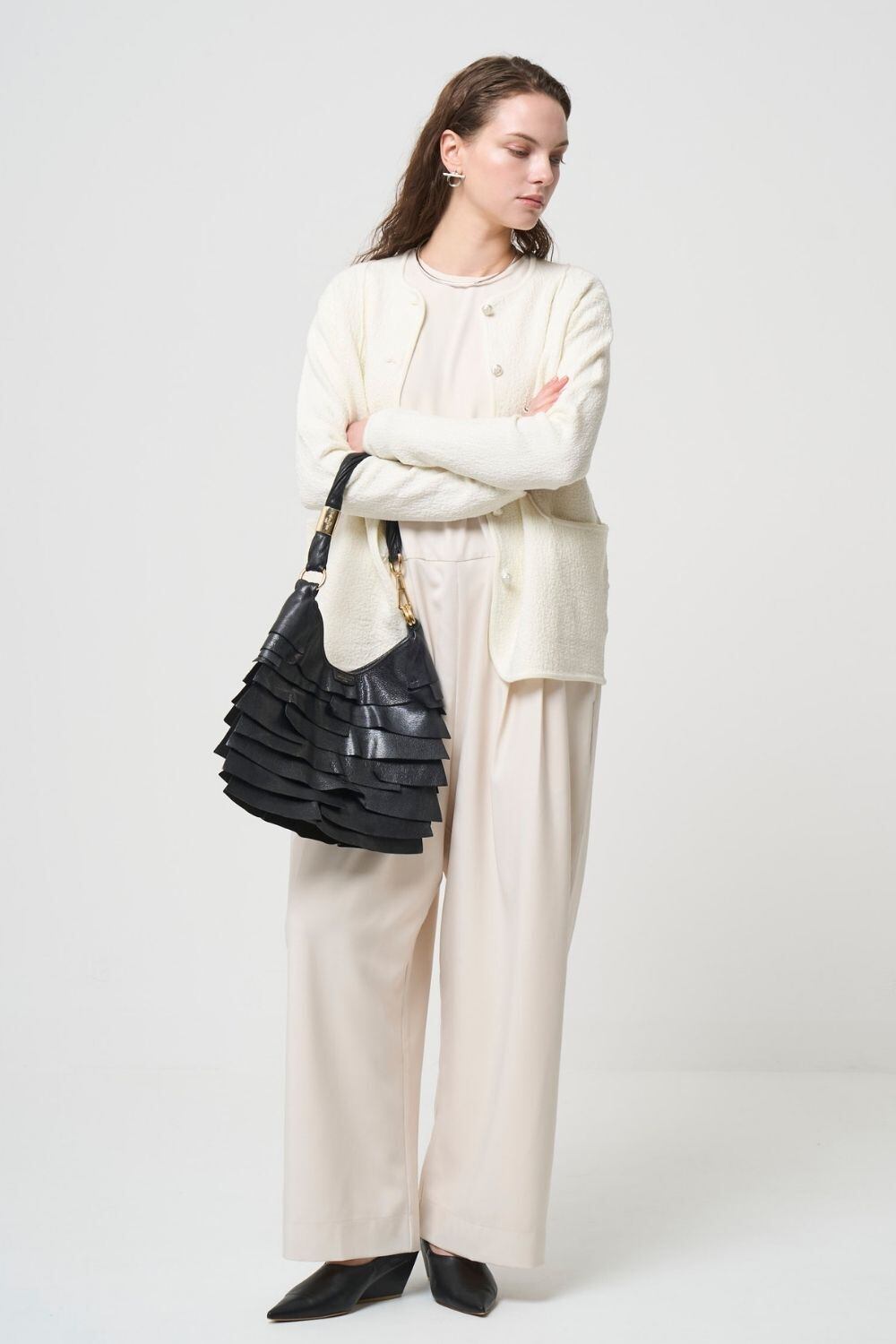 Relax Silk Jacket - WHITE