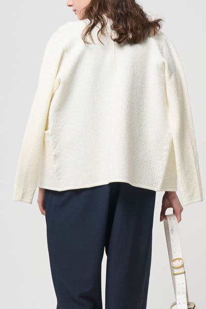 Relax Silk Jacket - WHITE