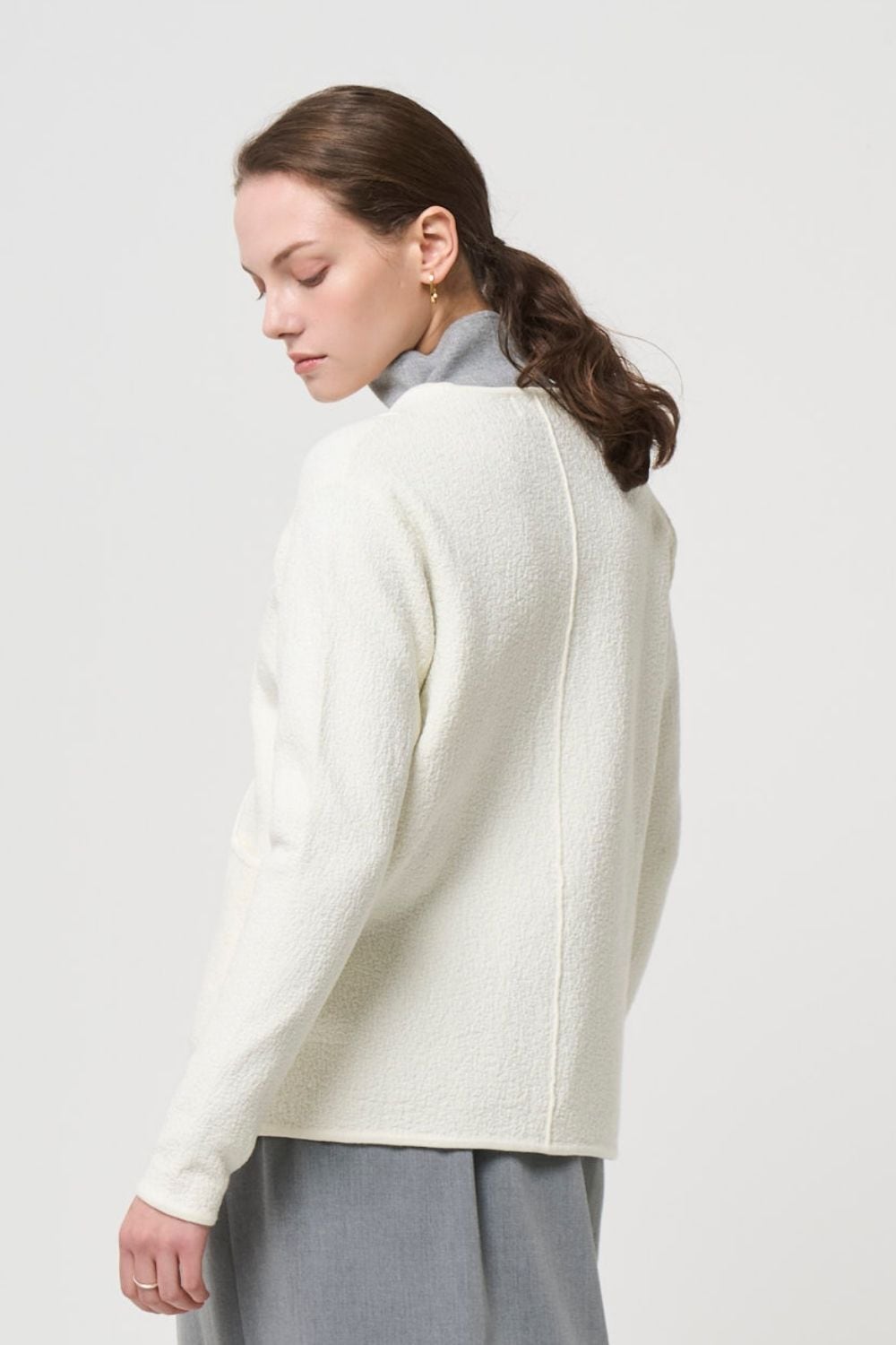 Relax Silk Jacket - WHITE