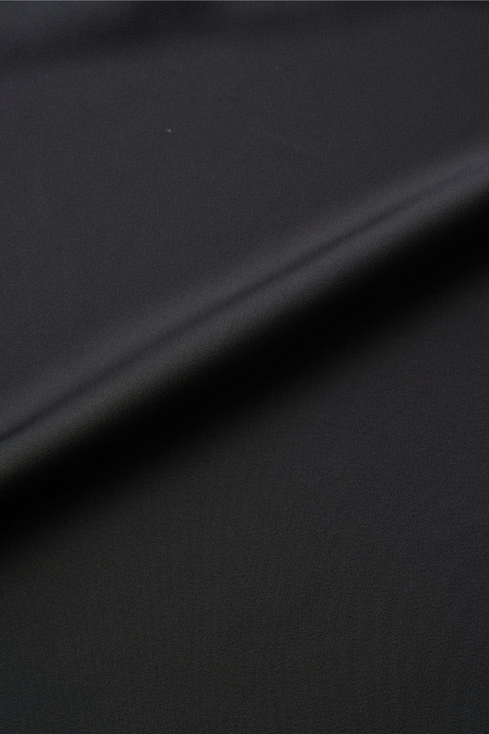 Satin Maxi Skirt - BLACK Short・Long