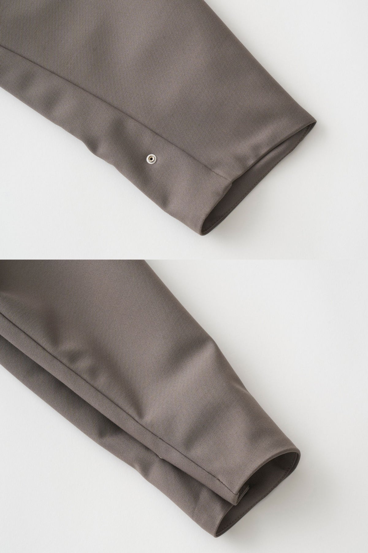Stand Collar Light Coat - BEIGE