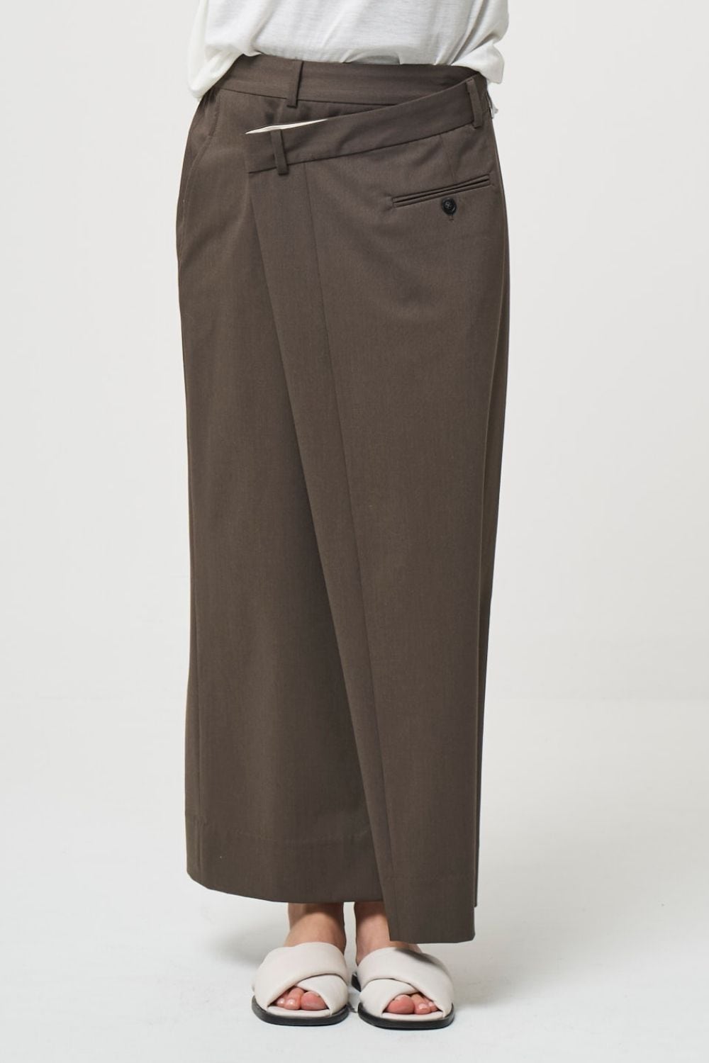 Odd Long Skirt - BROWN