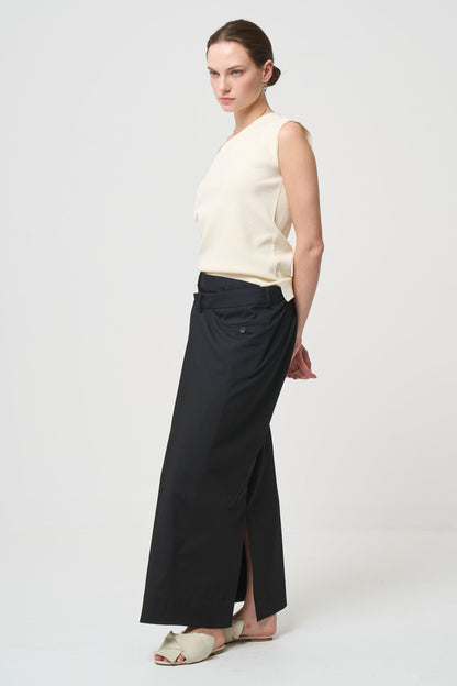 再入荷 Minimal Shoulder Cutsew - OFF WHITE