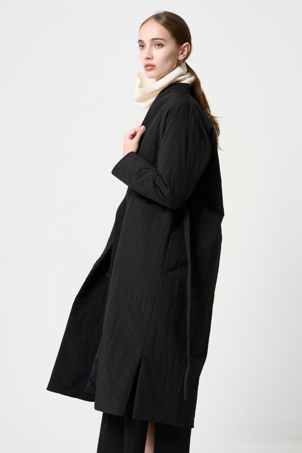 Padded Coat - BLACK