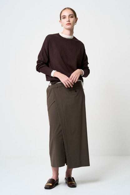 Smooth Island Knit - BROWN