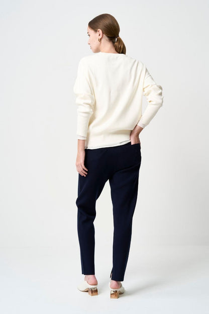 Smooth Island Knit - WHITE