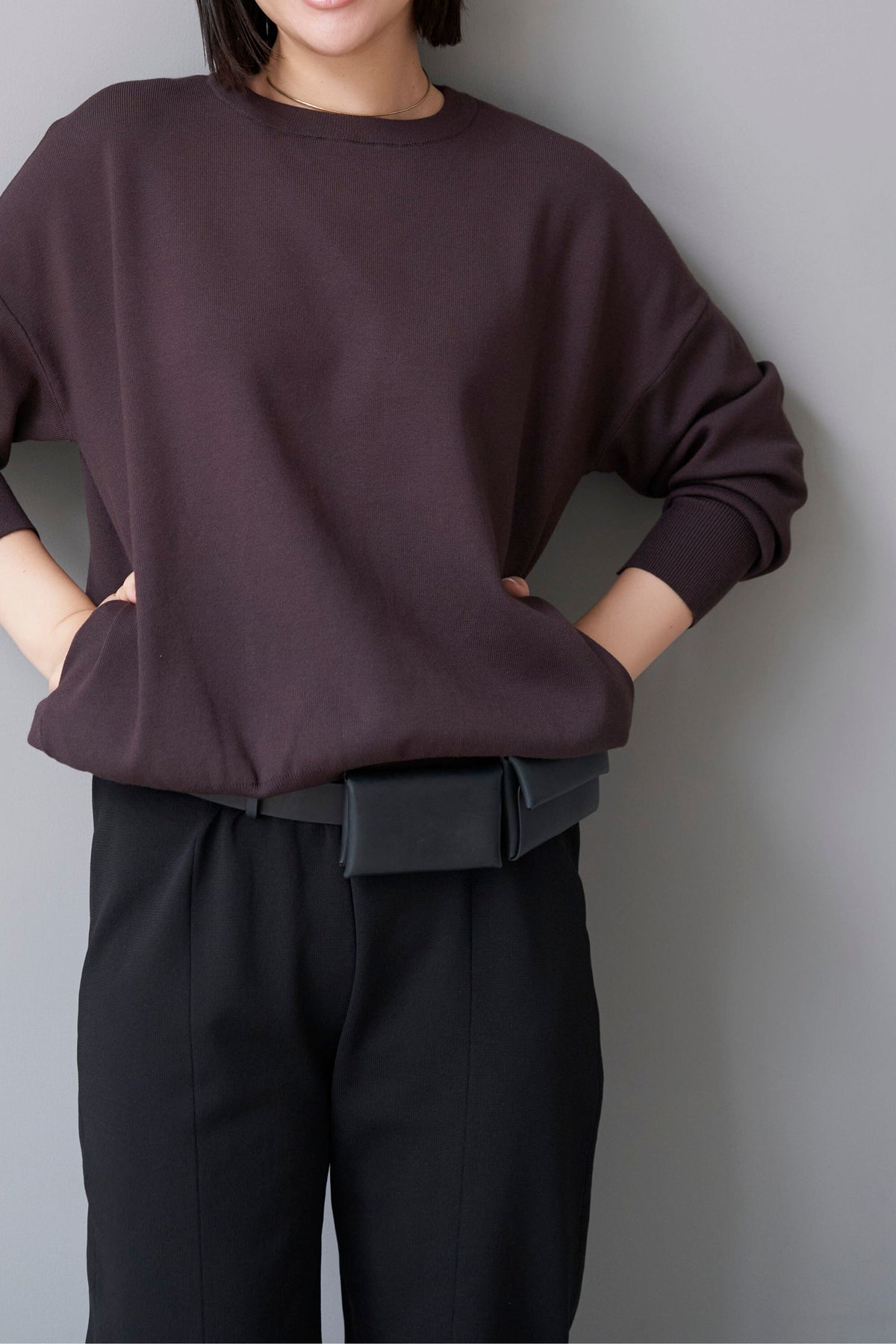 Smooth Island Knit - BROWN