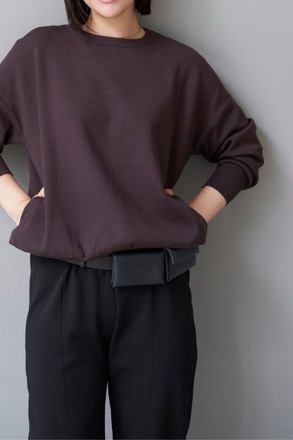 Smooth Island Knit - BROWN
