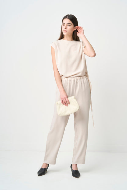 Switching Relax Pants - WHITE