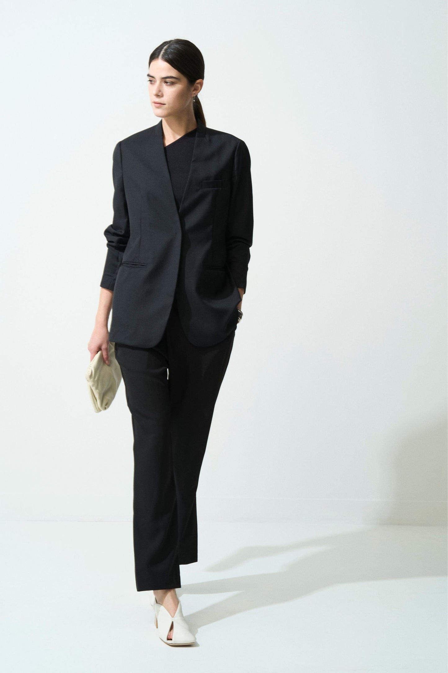SIDE SLIT TAPERED GURKHA PANTS