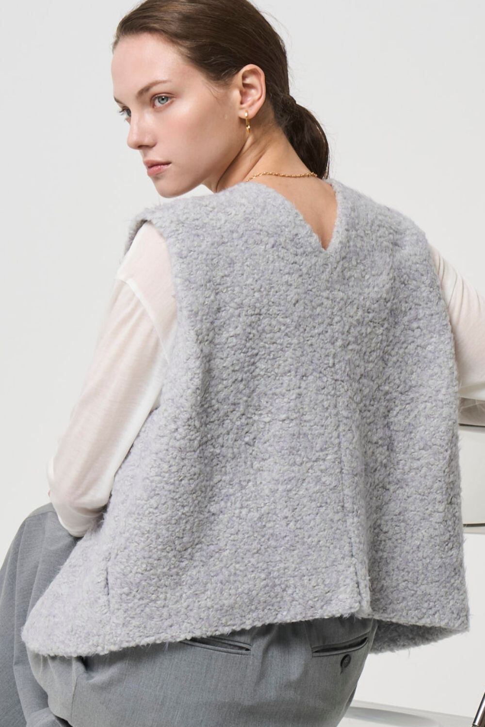 2way Boa Gilet - GRAY