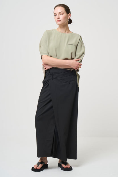 Short Sleeves TOPS - SAGE