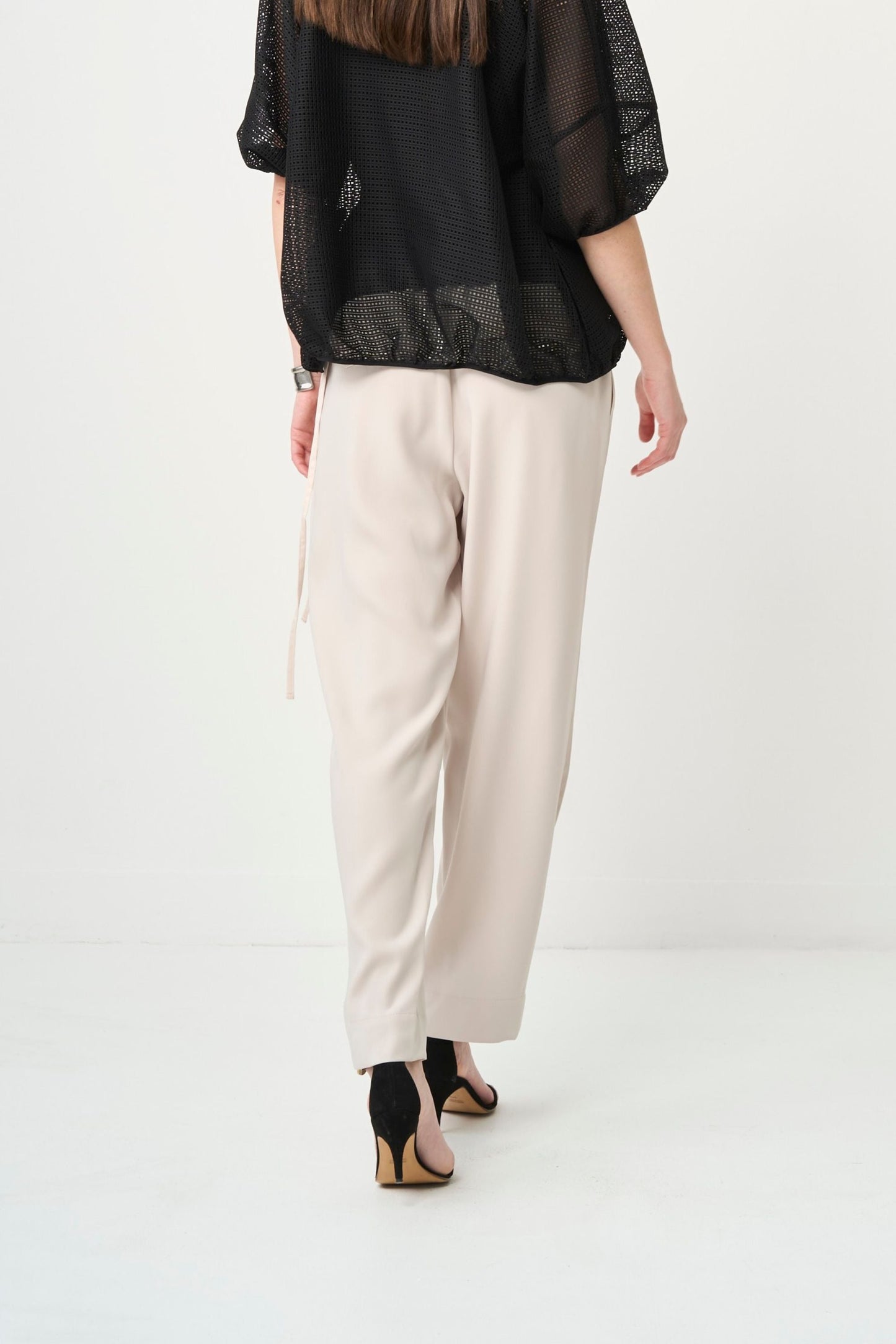 Switching Relax Pants - WHITE