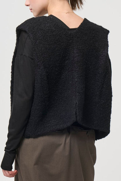 2way Boa Gilet - BLACK
