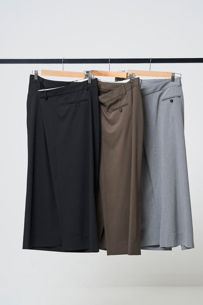 Odd Long Skirt - BLACK
