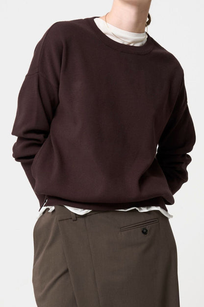 Smooth Island Knit - BROWN