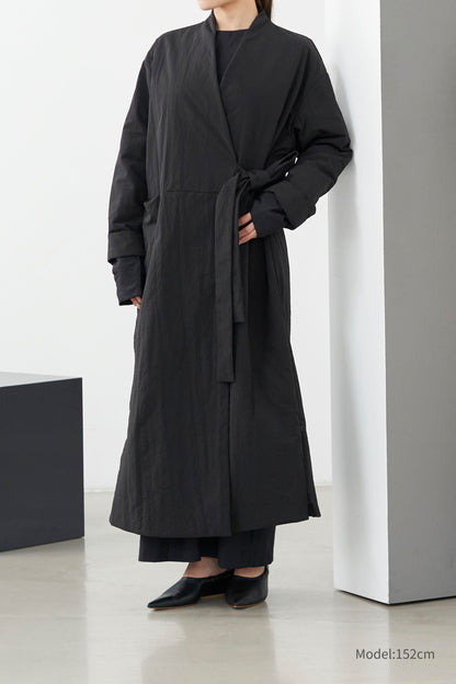 Padded Coat - BLACK