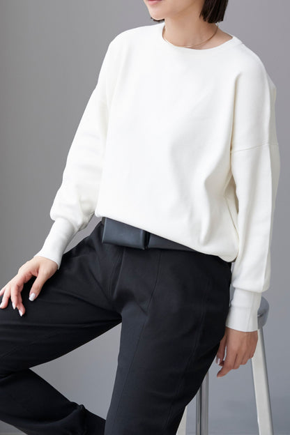 Smooth Island Knit - WHITE