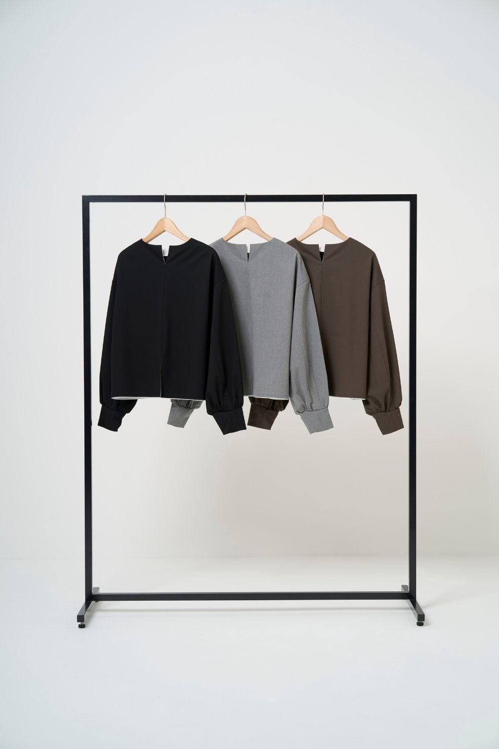 Mannish Pocket Tops - GRAY