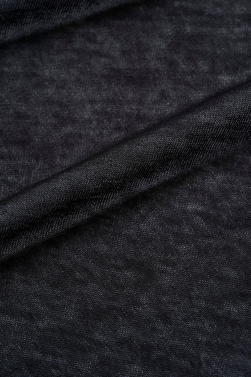 Breathable Cotton Cardigan - BLACK
