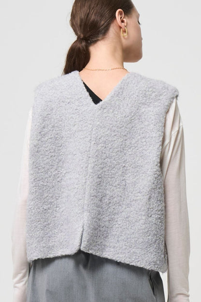 2way Boa Gilet - GRAY