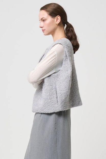 2way Boa Gilet - GRAY
