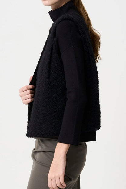 2way Boa Gilet - BLACK